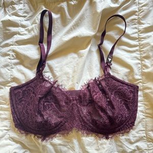 Victoria’s Secret wicked unlined lace balconette bra